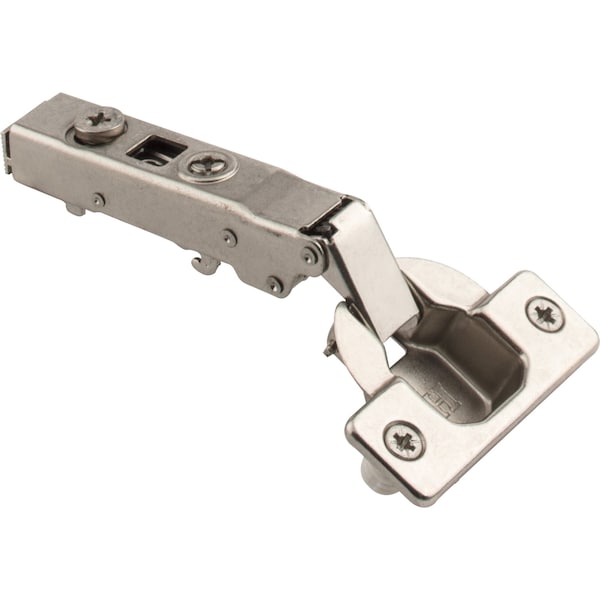 125Â° Heavy Duty Full Overlay Cam Adjustable Self-close Hinge With Press-in 8 Mm Dowels